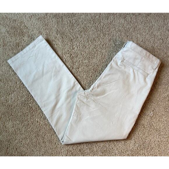 NWT Old Navy Straight Ultimate Built-In Flex Chino Pants Stone Boys Plus Size 14 - Picture 1 of 8